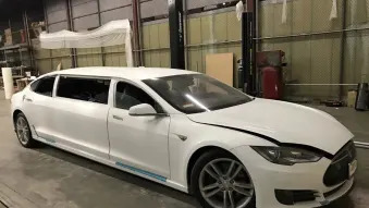 Tesla Model S stretch limousine