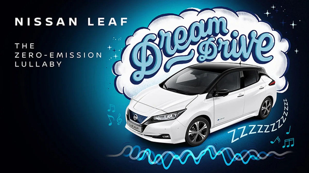 Nissan LEAF Dream Drive rocks your baby to sleep