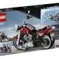 2019 Harley-Davidson Fat Boy Lego kit rear of box