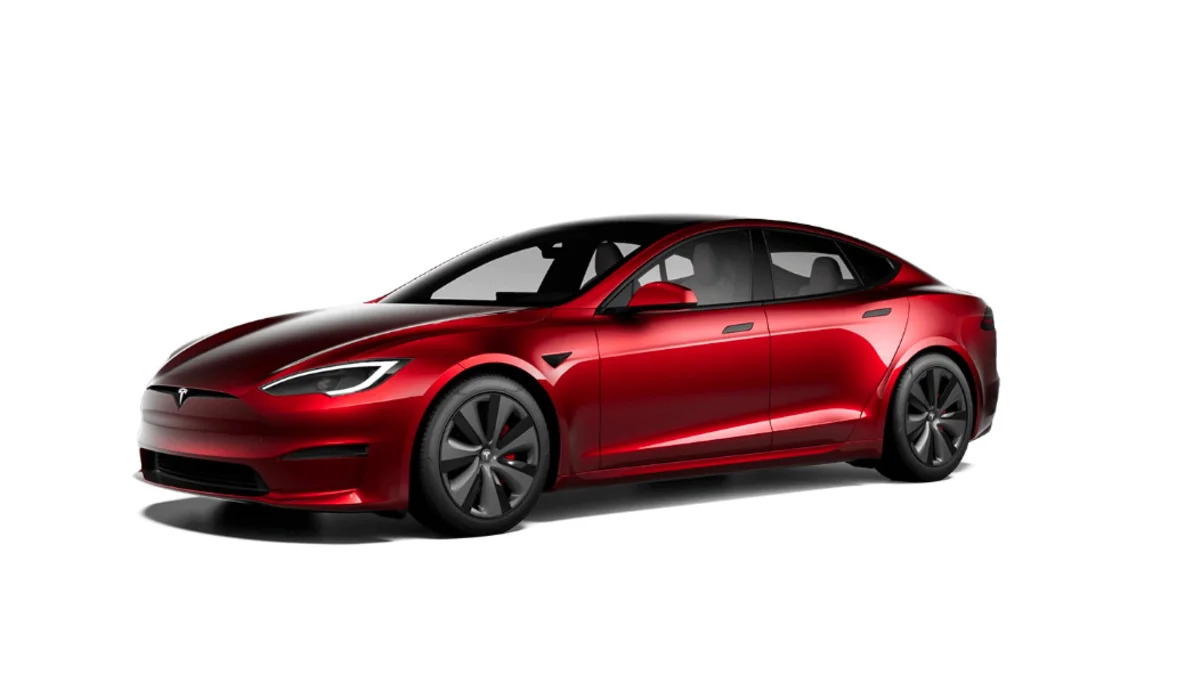 Tesla Ultra Red paint