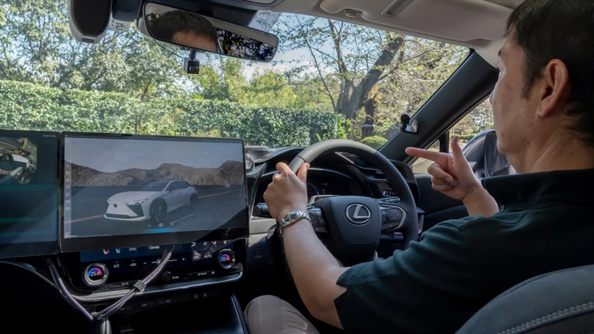 Lexus AreneOS lets you point at objects outside your car and get info