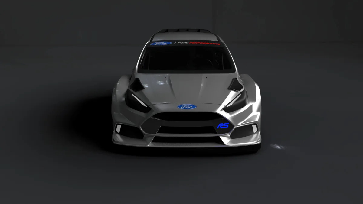 ford focus rs rallycross front