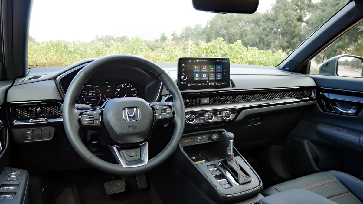 2023 Honda CR-V Sport Touring interior from driver