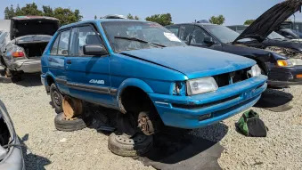 Junked 1993 Subaru Justy 4WD