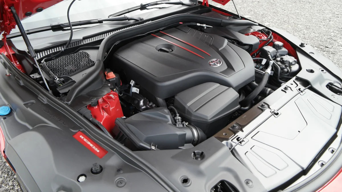 2021 Toyota Supra 2.0 engine