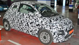 Fiat 500 Refresh Spy Shots