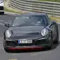 Porsche 911 spied at the Nurburgring front