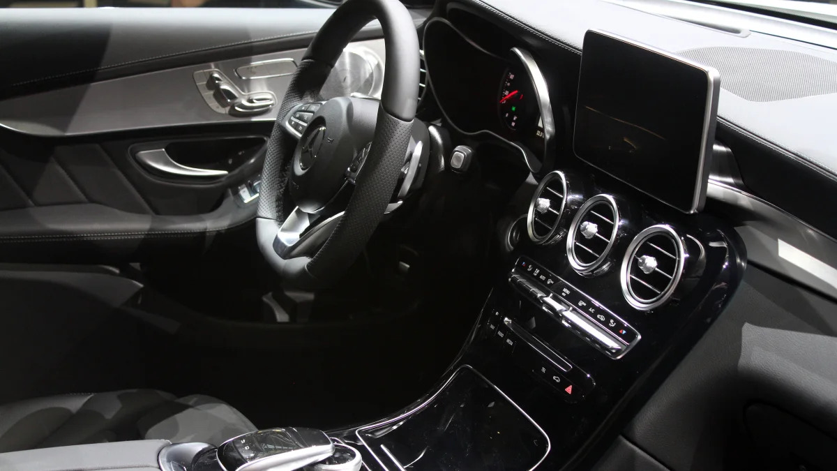 2016 Mercedes-Benz GLC 250d interior, opposite view.