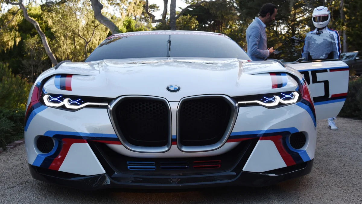 front hommage r csl bmw 3.0 grille