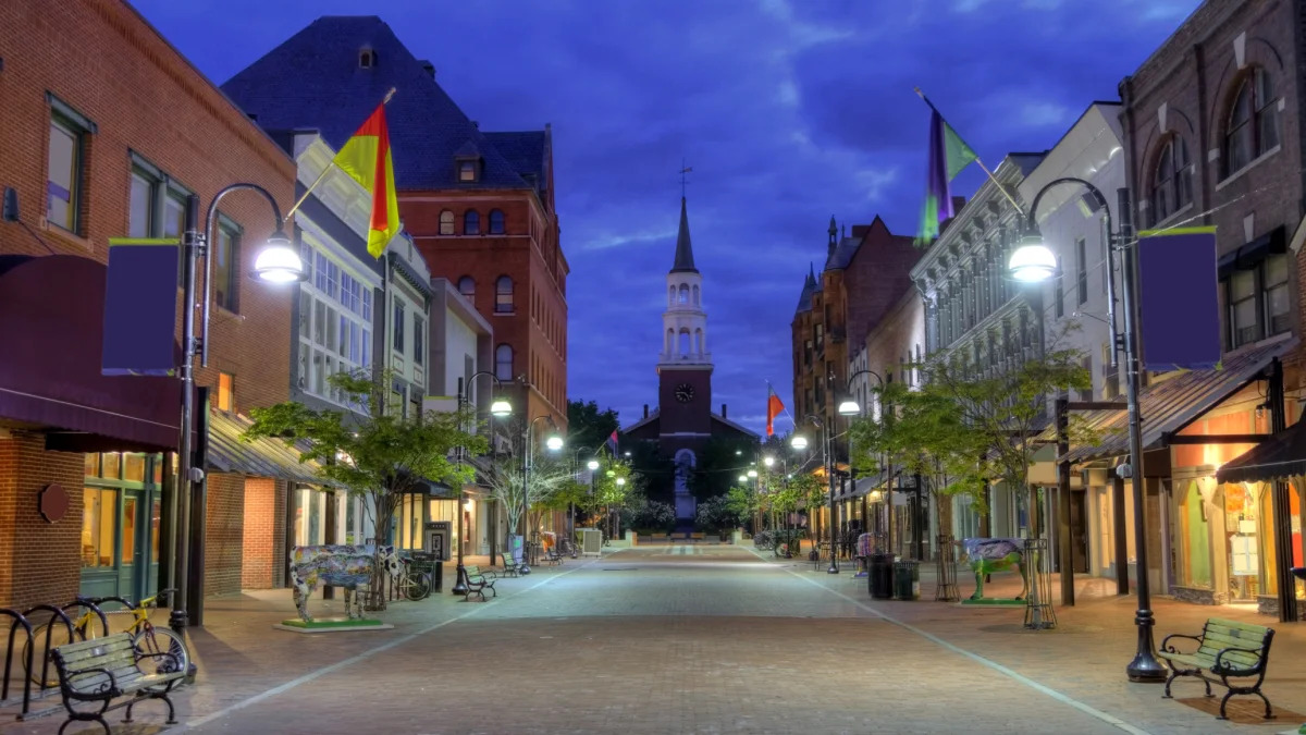 Burlington is the largest city in the U.S. state of Vermont. With a population of 38,889 the city is the core of one of the nation's smaller metropolitan areas, and is also the smallest U.S. city to be the largest city in its state.