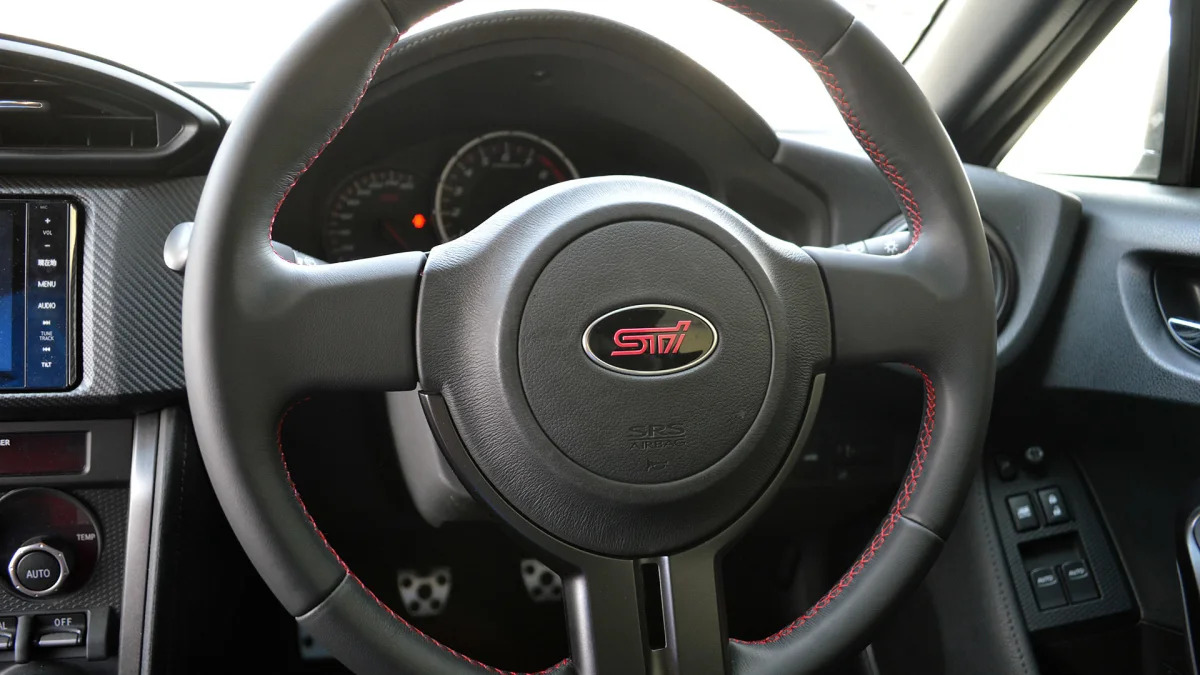 2015 subaru brz ts black interior steering wheel 