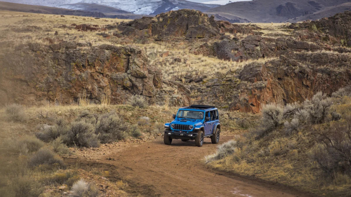 New 2024 Jeep® Wrangler Rubicon X 4xe with available factory-in
