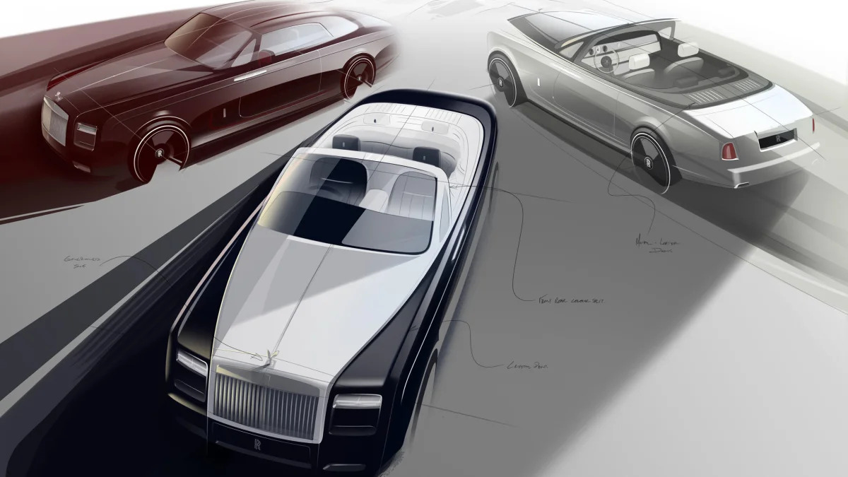 Rolls-Royce Phantom Zenith Collection renderings
