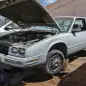 26 - 1986 Buick Riviera in Arizona junkyard - photo by Murilee Martin