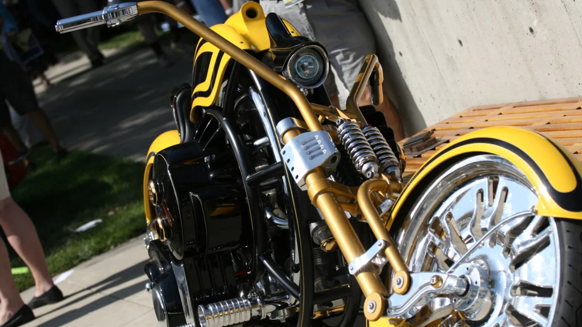 2007 Dreamcraft Gatsby 7-cylinder radial engine motorcycle