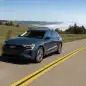 2024 Audi Q8 E-Tron action front three quarter