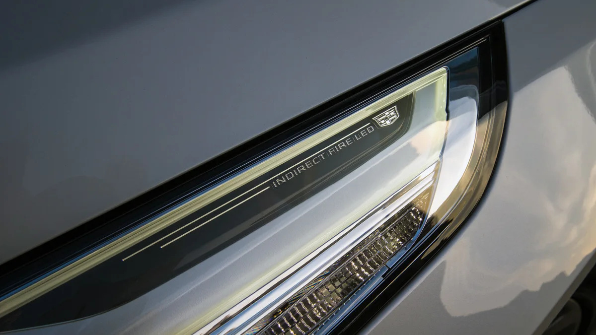 2016 Cadillac CT6 headlight details