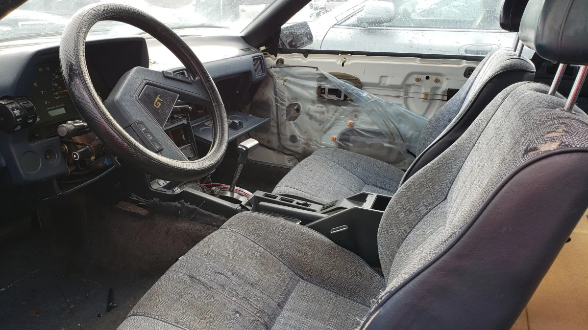 14 - 1983 Toyota Celica GT in California junkyard - photo by Murilee Martin