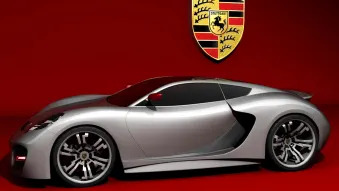 Porsche supercar design by Emil Baddal
