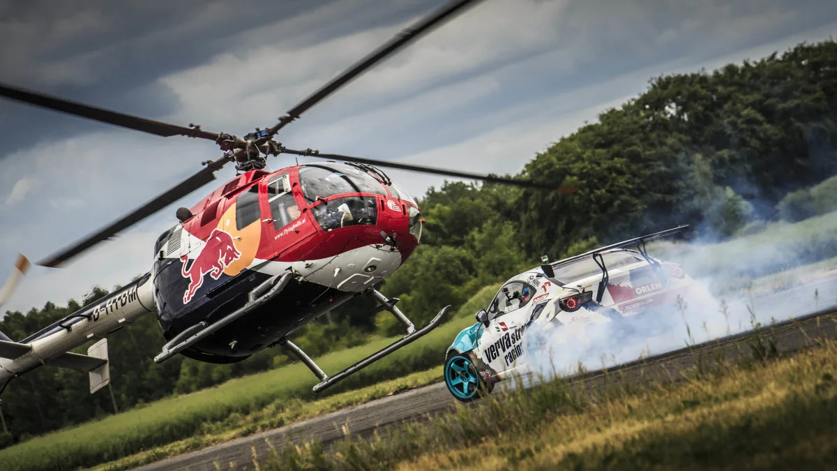 Red Bull Heli Drifting 2015 Poland