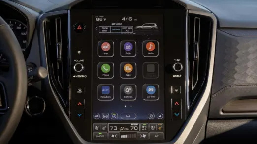 2025 Subaru Forester Touring touchscreen