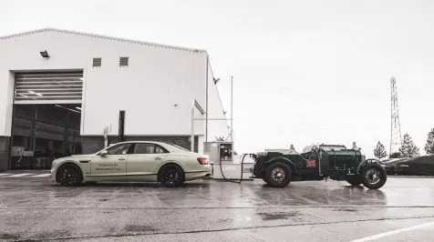 <h6><u>Bentley EXP2 & biofuel lineup Goodwood Festival of Speed</u></h6>