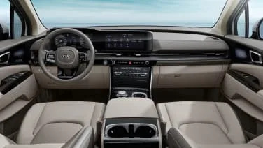 2025 Kia Carnival interior updates the minivan's style and tech
