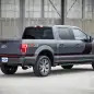 gray 2016 ford-150 lariat appearance package rear three quarters