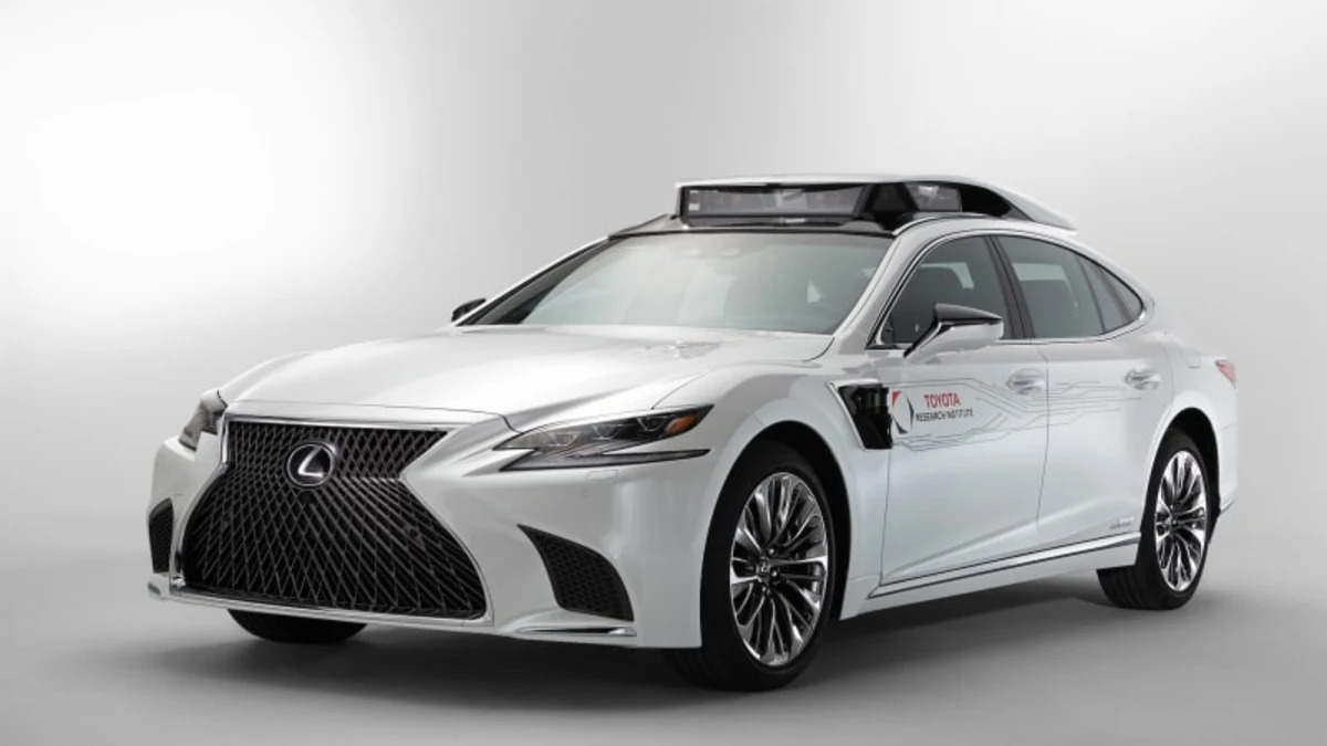 Toyota shows a smoother autonomous Lexus for CES