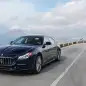 2017 Maserati Quattroporte driving