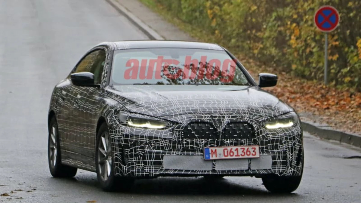 BMW 4 Series Gran Coupe wears less camo in new spy photos