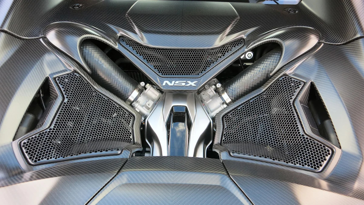 2017 Acura NSX engine
