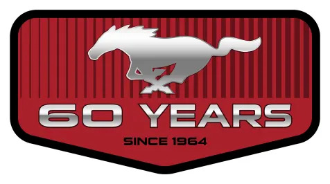 <h6><u>Ford Mustang 60th Anniversary badging</u></h6>