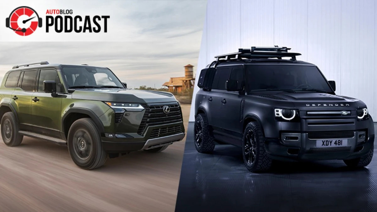 Driving the 2024 Lexus GX and Land Rover Defender 130 | Autoblog Podcast #818