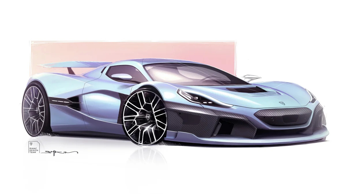 Rimac Nevera, official images