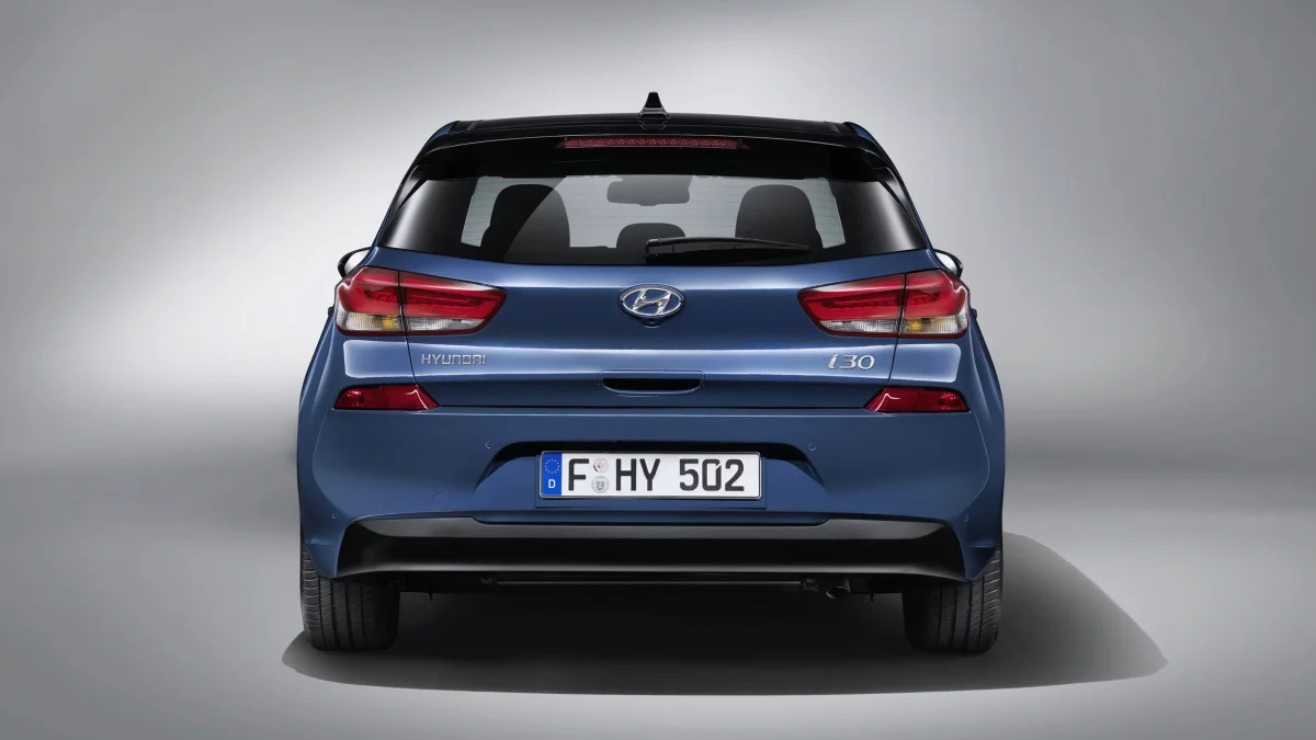 2017 Hyundai i30 rear
