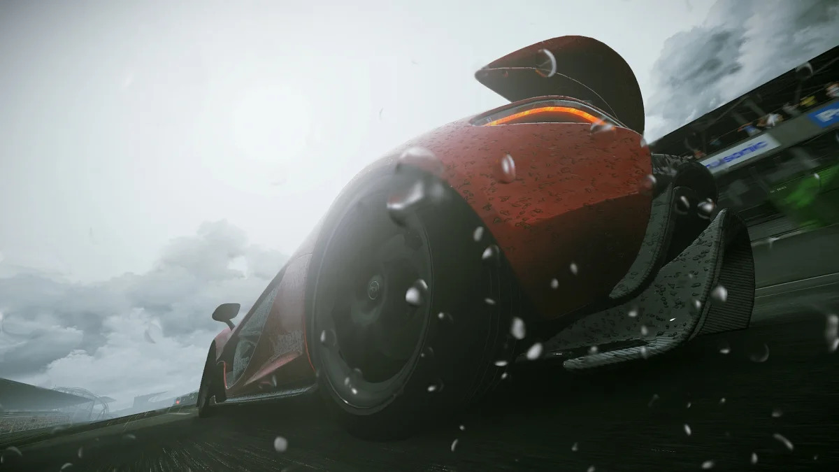 project cars racing rain motorsports video game