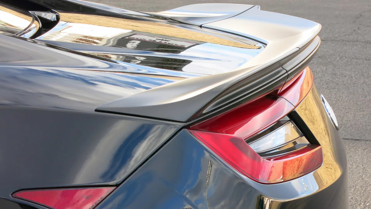 2017 Acura NSX rear spoiler