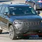 2017 Jeep Grand Cherokee spied front 3/4