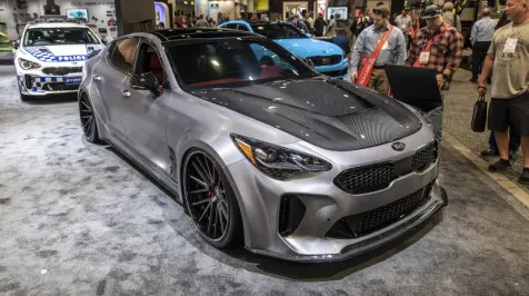 <h6><u>Kia teaming up with DUB to bring modified Stinger GT and K900 to SEMA</u></h6>