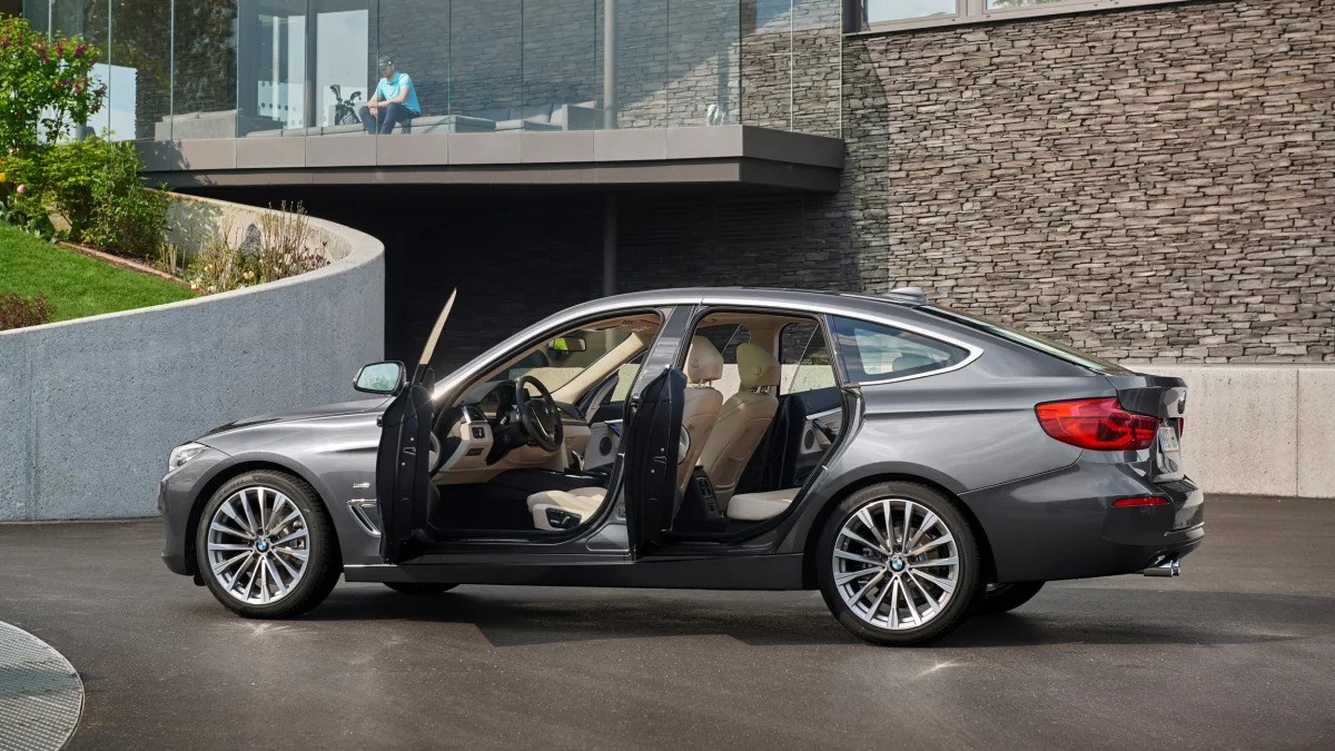2017 BMW 3 Series Gran Turismo Luxury doors open