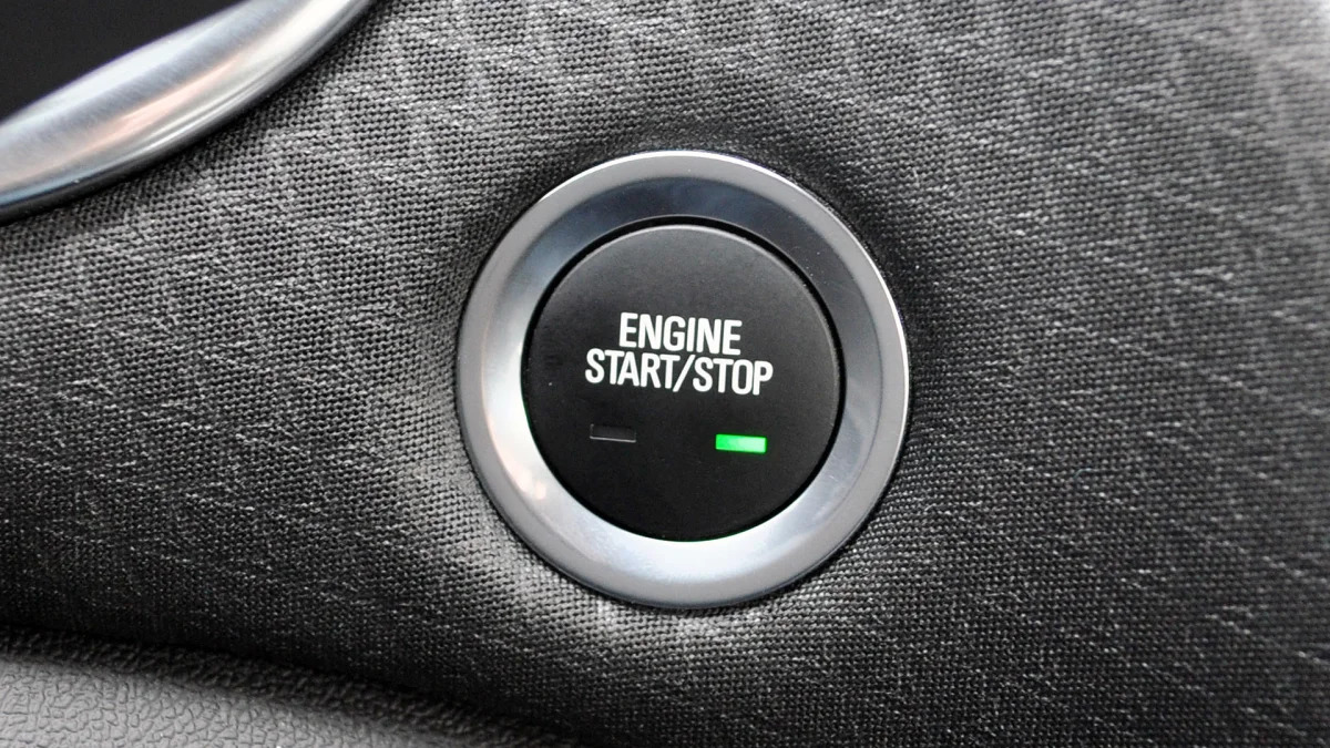 2016 Chevrolet Malibu start button