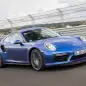 2017 Porsche 911 Turbo driving