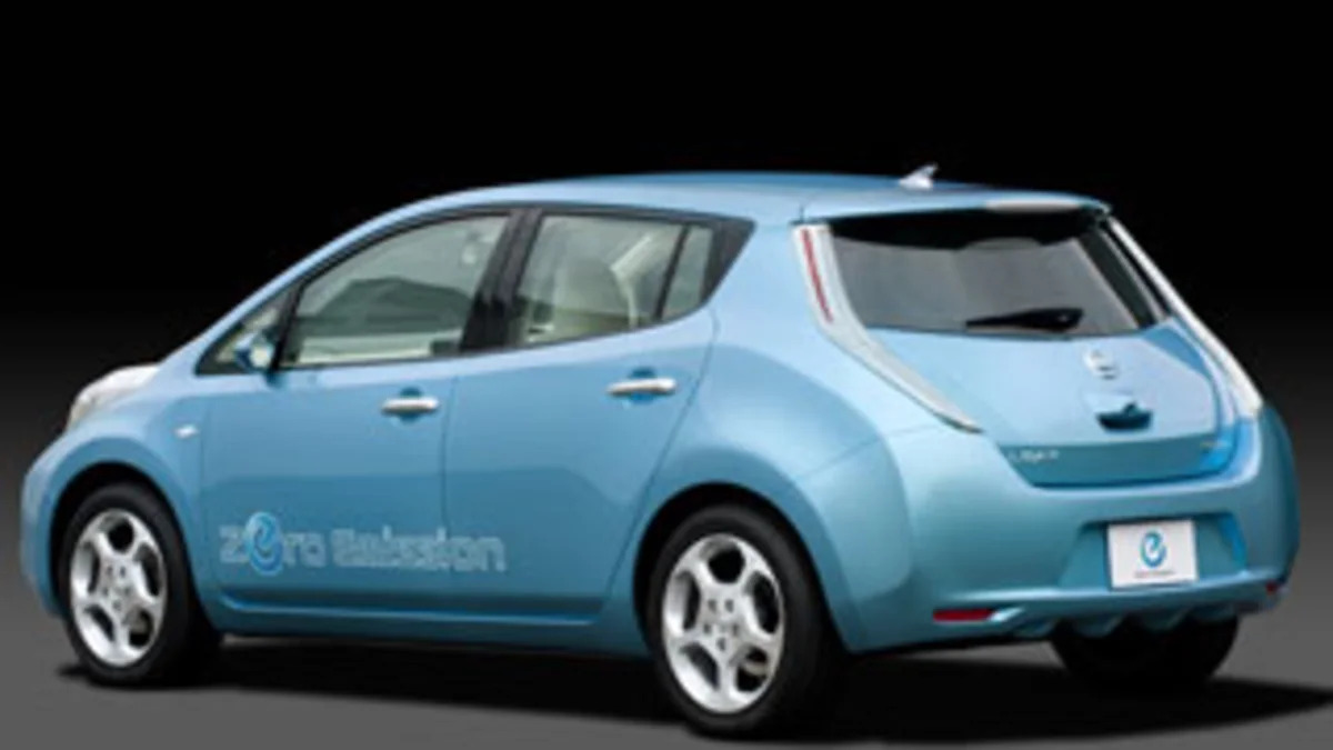 Nissan Leaf Announced