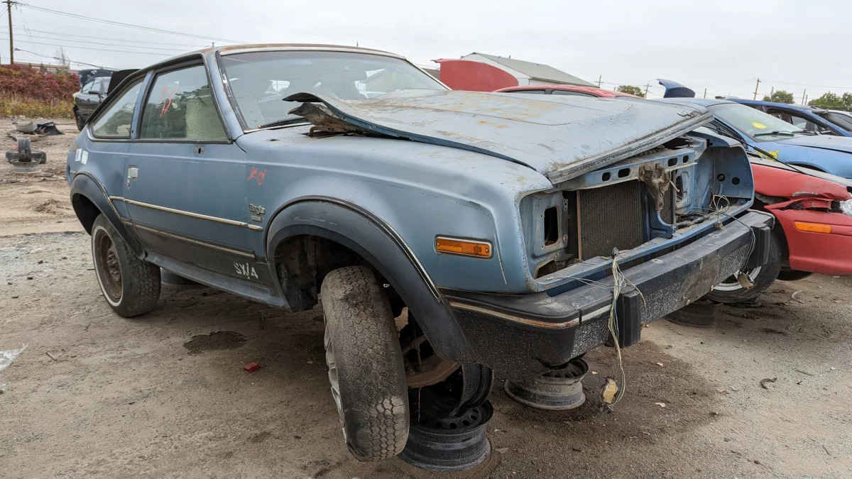 43 - 1981 AMC Eagle SX4 in Colorado junkyard - photo by Murilee Martin