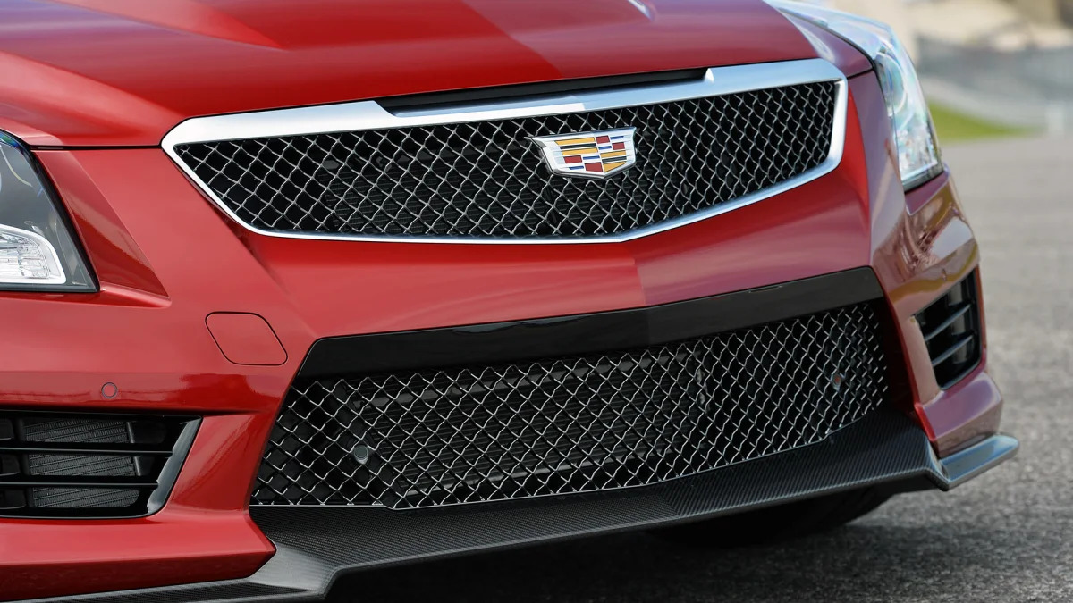 2016 Cadillac ATS-V front detail
