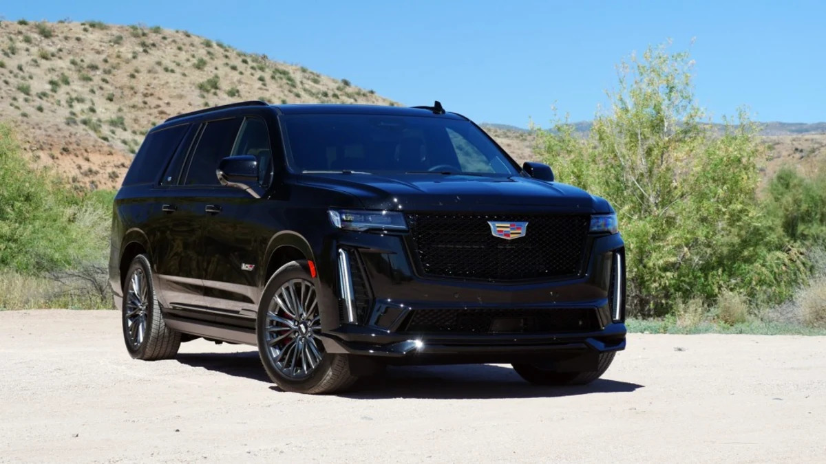 2023 Cadillac Escalade-V First Drive Review: 682 horses, loud exhaust, $5 gas