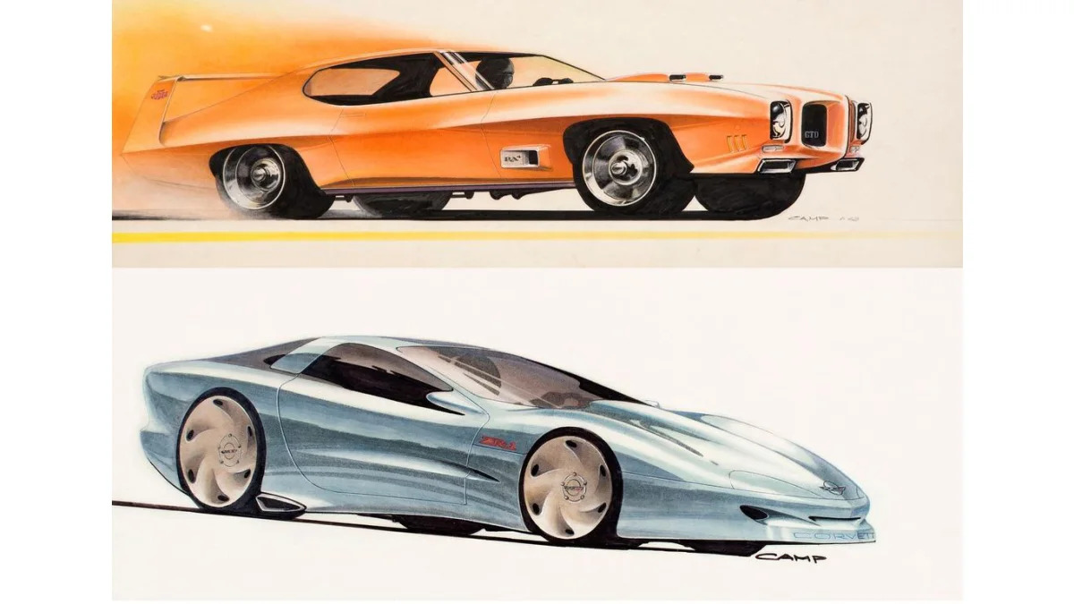 GM Design George Camp Pontiac GTO & Corvette ZR1