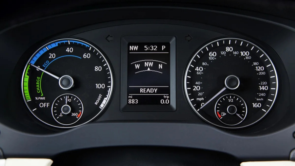 2013 Volkswagen Jetta Hybrid interior