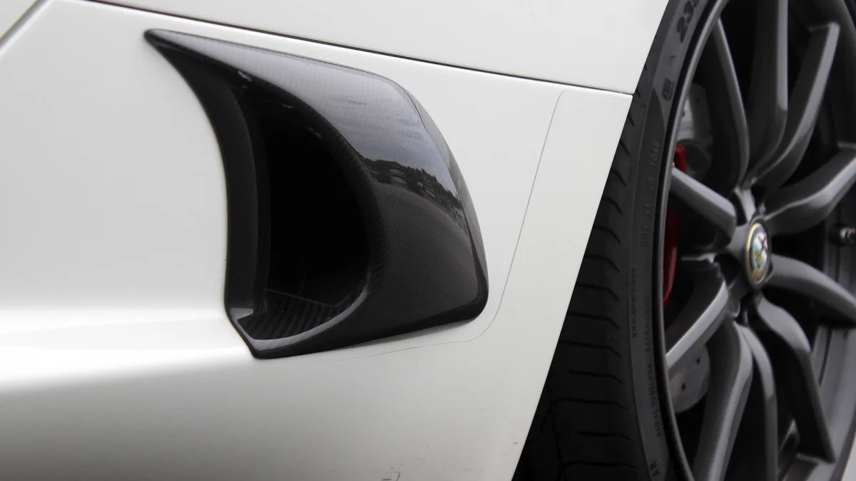 2015 Alfa Romeo 4C Spider air intake